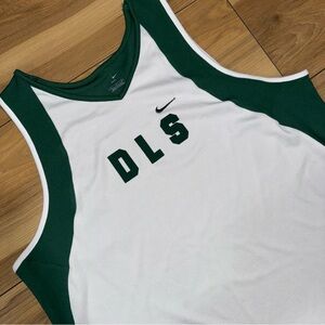 Nike Dri-FIT Lightweight Breathable Quick Dry Running Tank Top Women Green L DLS